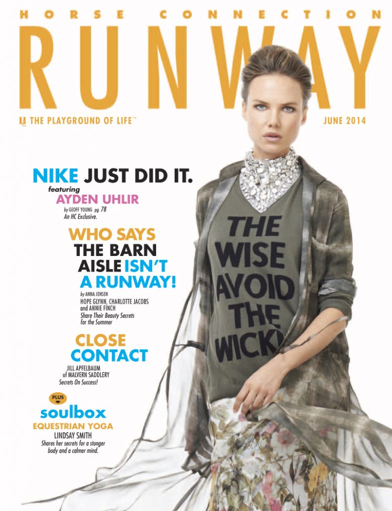 Horse Connection Runway Insert Cover June 2014